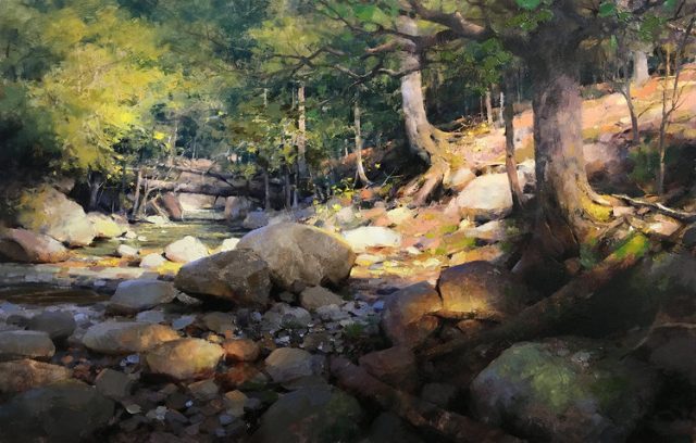 Secrets to Plein Air Painting with Mark Boedges | iBrattleboro.com